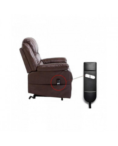 2024 Remplacement de la télécommande du fauteuil releveur, télécommande inclinable électrique à 5 broches et 2 [...]