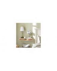 Affichage de stockage SoBuy mur étagère avec tiroir flottant, FRG93-WN