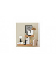 Affichage de stockage SoBuy mur étagère avec tiroir flottant, FRG93-WN