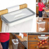 Kitchen Hanging Trash Bag Holder Cabinet Garbage Rubbish Rack