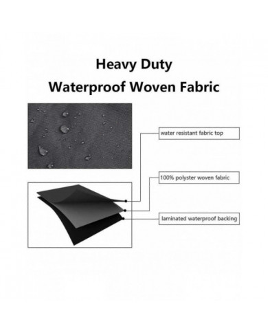 Housse de banc de jardin Housse de protection résistante aux intempéries 2/3/4 Places Banc Housse de mobilier de jardin