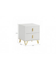 SoBuy Table d’appoint Table d’appoint Table de canapé Table de chevet Table de chevet, FBT115-W