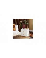 SoBuy Table d’appoint Table d’appoint Table de canapé Table de chevet Table de chevet, FBT115-W