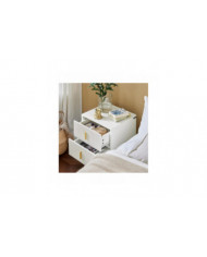 SoBuy Table d’appoint Table d’appoint Table de canapé Table de chevet Table de chevet, FBT115-W