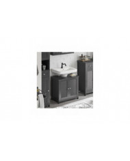 SoBuy Under Sink Cabinet Salle de bain Vanity Unit Armoire de rangement de salle de bain avec portes à double [...]