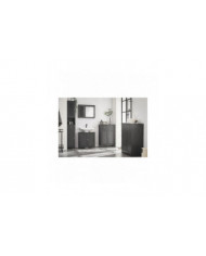 SoBuy Under Sink Cabinet Salle de bain Vanity Unit Armoire de rangement de salle de bain avec portes à double [...]