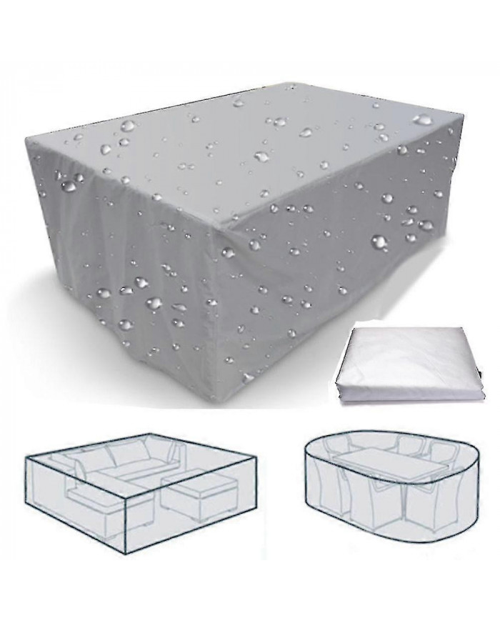 75 tailles imperméable à l’eau extérieur patio meubles de jardin couvertures de housses de chaise de neige de pluie - b