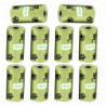10Pcs Pet Waste Bag Tear-resistant Dog Poop Bags Leak-proof Biodegradable Pet Trash Bags for Home Outdoor Travel