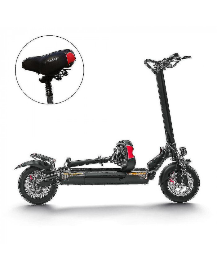 48v Scooter Selle Siège Professionnel Respirant Réglable Amortisseur Pliant Scooter Électrique Chaise Coussin Pour [...]
