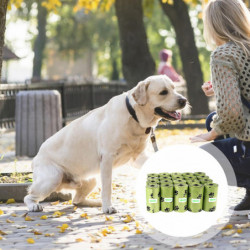 10Pcs Pet Waste Bag Tear-resistant Dog Poop Bags Leak-proof Biodegradable Pet Trash Bags for Home Outdoor Travel