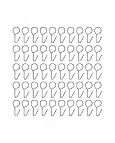 100pcs Housse de siège de voiture Crochets de fixation Couverture de siège Coussin de fixation Crochets de [...]