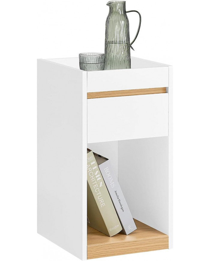 SoBuy Bedside Table Nightstand Sofa Side Table End Table,FBT137-W