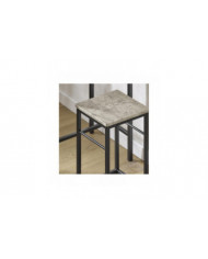 SoBuy Bar Set-1 Table de barre et 2 tabourets, OGT10-HG
