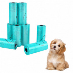 10Pcs Pet Waste Bag Tear-resistant Dog Poop Bags Leak-proof Biodegradable Pet Trash Bags for Home Outdoor Travel