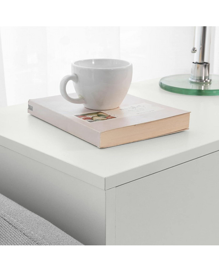 SoBuy FBT105-W Organisateur de support d’imprimante roulant