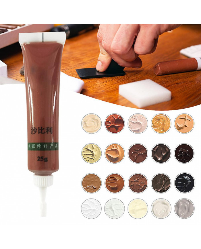 Pâte réparatrice pour les trous de meubles en bois Pâte de finition réparatrice pour noyer cerise