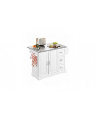 SoBuy Armoire de cuisine îlot extensible, FKW41-ST