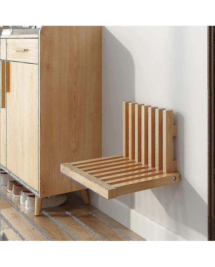 Lugshiree Siège de douche Banc mural Tabouret pliant ChaisetabourTain de douche pour douche intérieure Entrée [...]