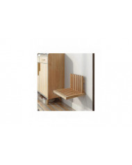 Lugshiree Siège de douche Banc mural Tabouret pliant ChaisetabourTain de douche pour douche intérieure Entrée [...]