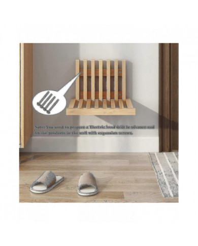 Lugshiree Siège de douche Banc mural Tabouret pliant ChaisetabourTain de douche pour douche intérieure Entrée [...]