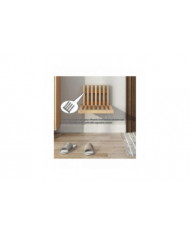 Lugshiree Siège de douche Banc mural Tabouret pliant ChaisetabourTain de douche pour douche intérieure Entrée [...]