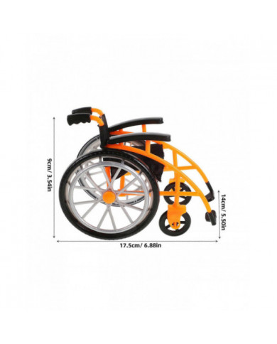 Poupées Fauteuil roulant et béquilles Mini fauteuil roulant pliable Modèle Faire semblant de jouer Béquilles [...]