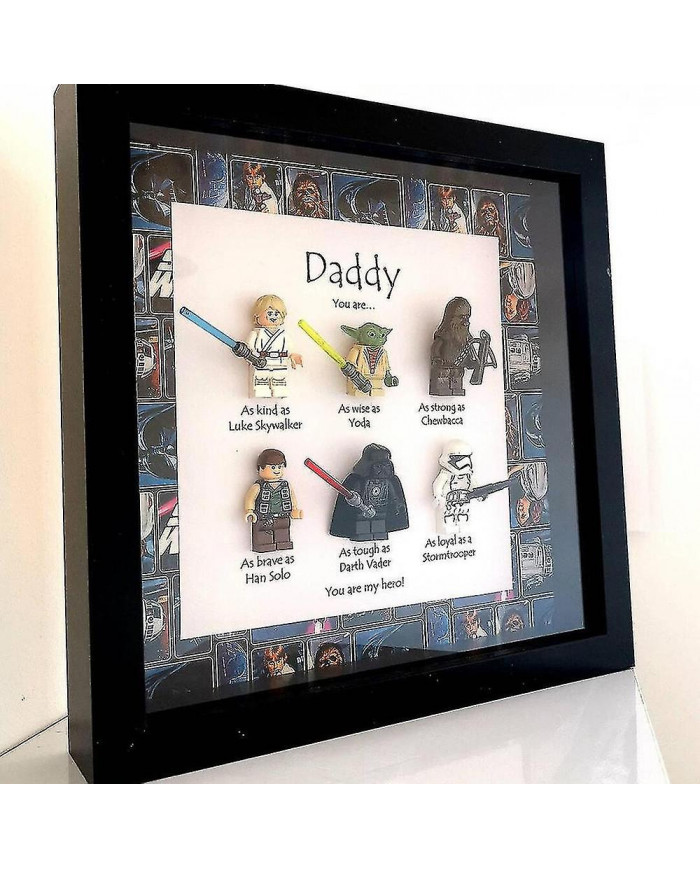 Super-héros Photo Cadre Mural Art Rétro Cartoon Personnage Famille Décoration