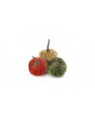 Citrouilles en velours faites à la main Décor Super Doux Citrouille Farcie Avec Citrouille Artificielle Exquise