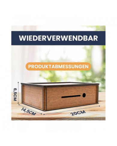 4 Size Piggy Banks - Boîtes à Pes avec objectifs d’épargne et chiffres