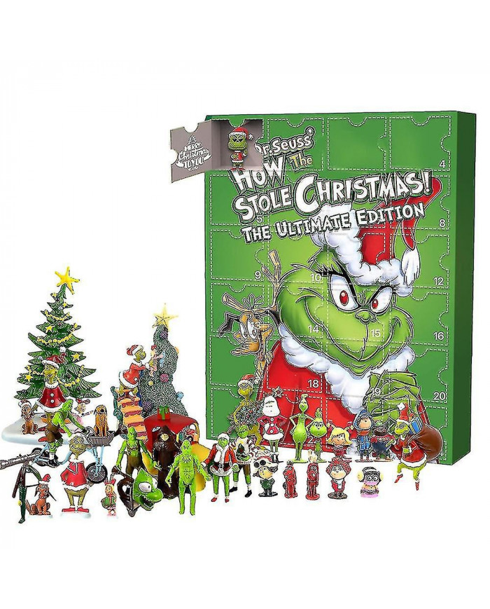 Le Grinch 2024 Noël Calendrier de l’Avent Figurines Statue Jouets Set 24 Jours Noël Compte À Rebours Calendriers [...]