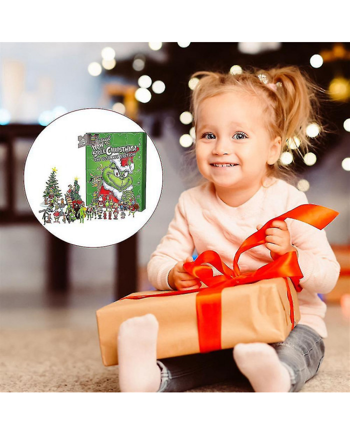 Le Grinch 2024 Noël Calendrier de l’Avent Figurines Statue Jouets Set 24 Jours Noël Compte À Rebours Calendriers [...]