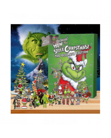 Le Grinch 2024 Noël Calendrier de l’Avent Figurines Statue Jouets Set 24 Jours Noël Compte À Rebours Calendriers [...]