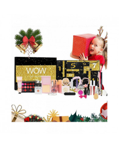 Calendrier de l’Avent Beauté 24 Jours, Set de Maquillage Calendriers de l’Avent, Rouge à Lèvres & Fard à [...]