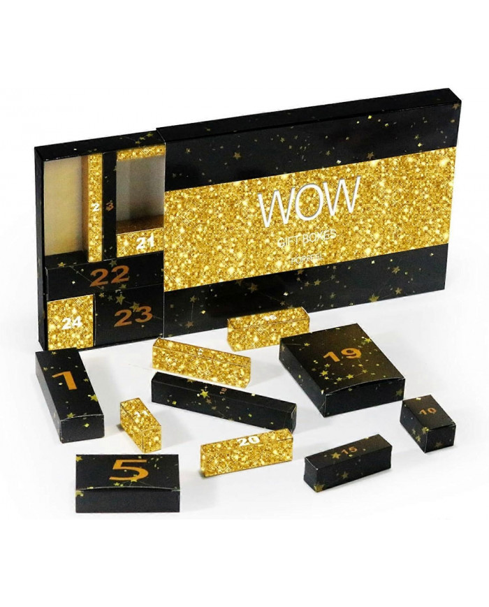 Calendrier de l’Avent Beauté 24 Jours, Set de Maquillage Calendriers de l’Avent, Rouge à Lèvres & Fard à [...]