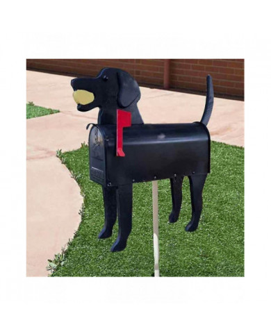 Boîte postale de chien et de cochon résistant aux intempéries pour la cour de ferme Patio Mailbox Outdoor