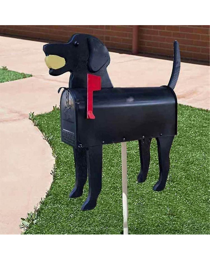 Boîte postale de chien et de cochon résistant aux intempéries pour la cour de ferme Patio Mailbox Outdoor