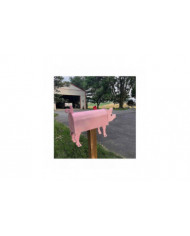 Boîte postale de chien et de cochon résistant aux intempéries pour la cour de ferme Patio Mailbox Outdoor