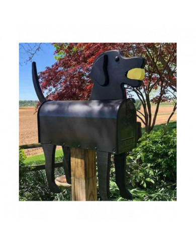 Boîte postale de chien et de cochon résistant aux intempéries pour la cour de ferme Patio Mailbox Outdoor
