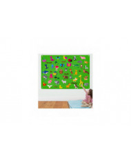 Flanelle feutre-story-board Set pour les tout-petits Grande activité de suspension murale Storyboard Baby Early [...]