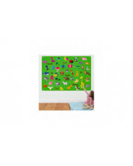 Flanelle feutre-story-board Set pour les tout-petits Grande activité de suspension murale Storyboard Baby Early [...]