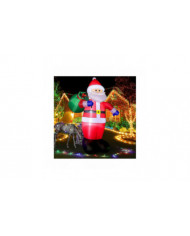 Père Noël gonflable de Noël de 8 pieds avec des lumières LED, décoration de Noël intérieure extérieure ip44 [...]