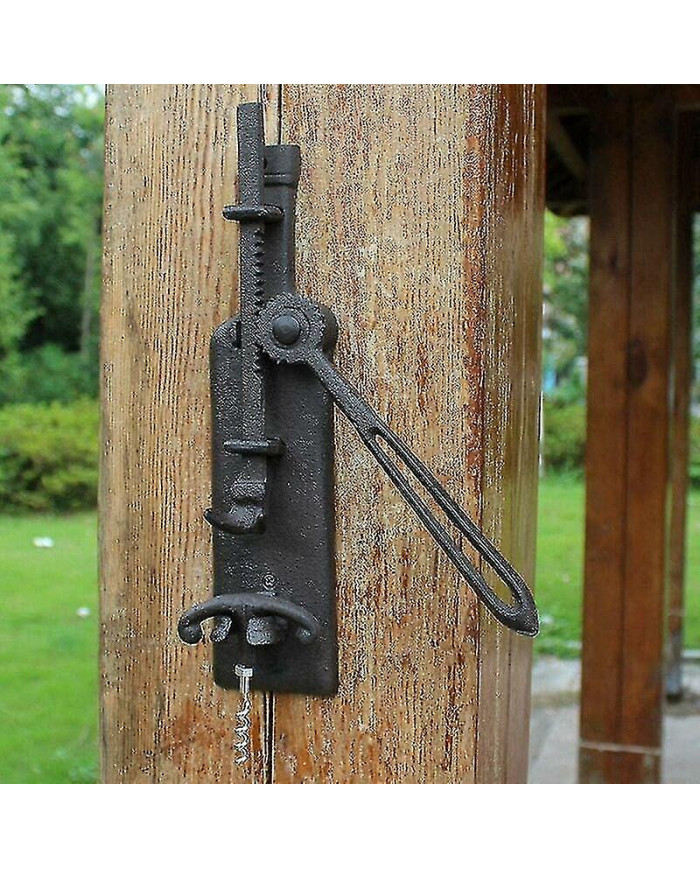 Mur Monté Tire-bouchon Européen Rétro Fonte Artisanat Accueil Utilisation Tire-Liège Cuisine Bar Comptoir Décoration