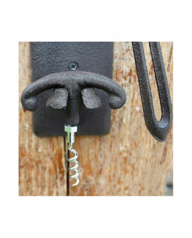 Mur Monté Tire-bouchon Européen Rétro Fonte Artisanat Accueil Utilisation Tire-Liège Cuisine Bar Comptoir Décoration