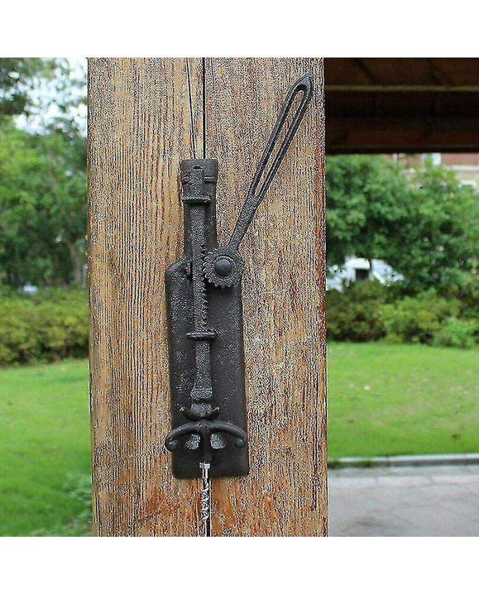 Mur Monté Tire-bouchon Européen Rétro Fonte Artisanat Accueil Utilisation Tire-Liège Cuisine Bar Comptoir Décoration