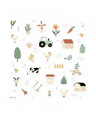 My Kingdom Country Farm Multi Wallpaper Muriva M51507