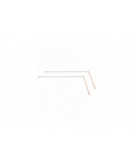 Baguettes de radiesthésie en cuivre - 99,9% cuivre pur 2PCS Baguettes de divination Détecteur de sorcières d’eau [...]