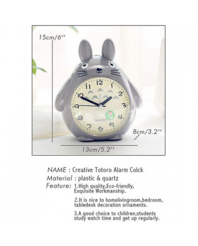 Pour le thème Totoro, Snooze Function Silent And Led Night Light Clocks Meilleur cadeau pour les enfants [...]
