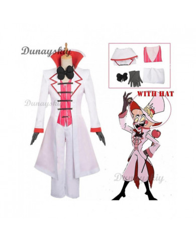 2024 nouveau modèle Hazbin Lucifer Cosplay Anime Hôtel Morningstar Cosplay Costume Perruque Papa Blanc Costume [...]
