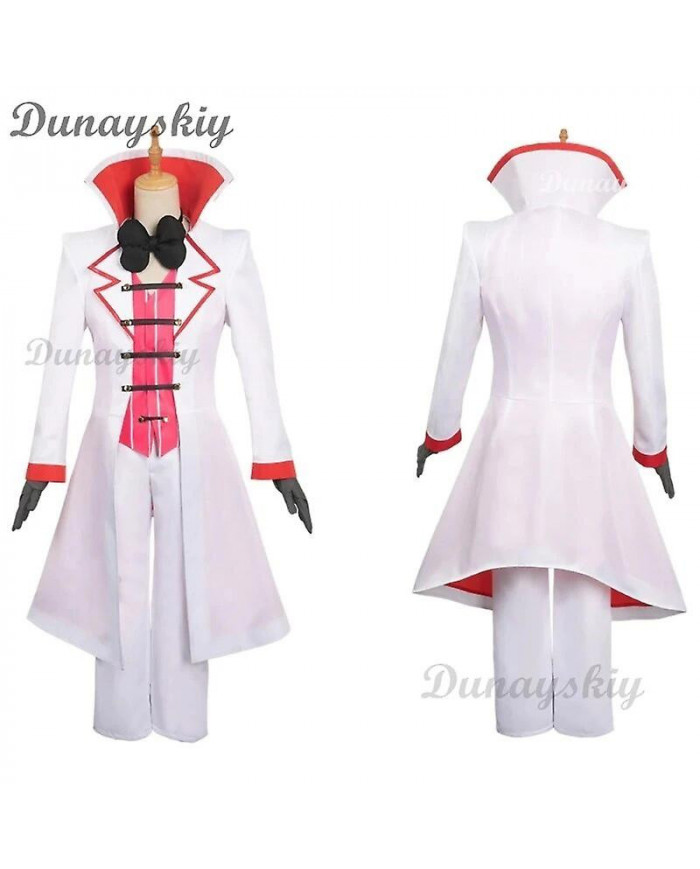 2024 nouveau modèle Hazbin Lucifer Cosplay Anime Hôtel Morningstar Cosplay Costume Perruque Papa Blanc Costume [...]