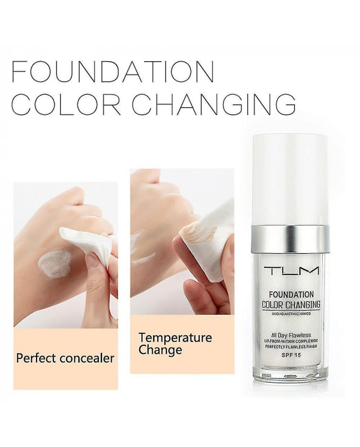 Magic Flawless Color Changing Foundation Tlm Makeup Change To Your Skin Tone Mnd
